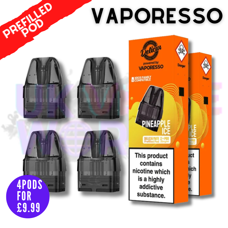 vaporesso prefilled pods Vaporesso Deliciu Mate Prefilled Pod Vape Kit main image 1