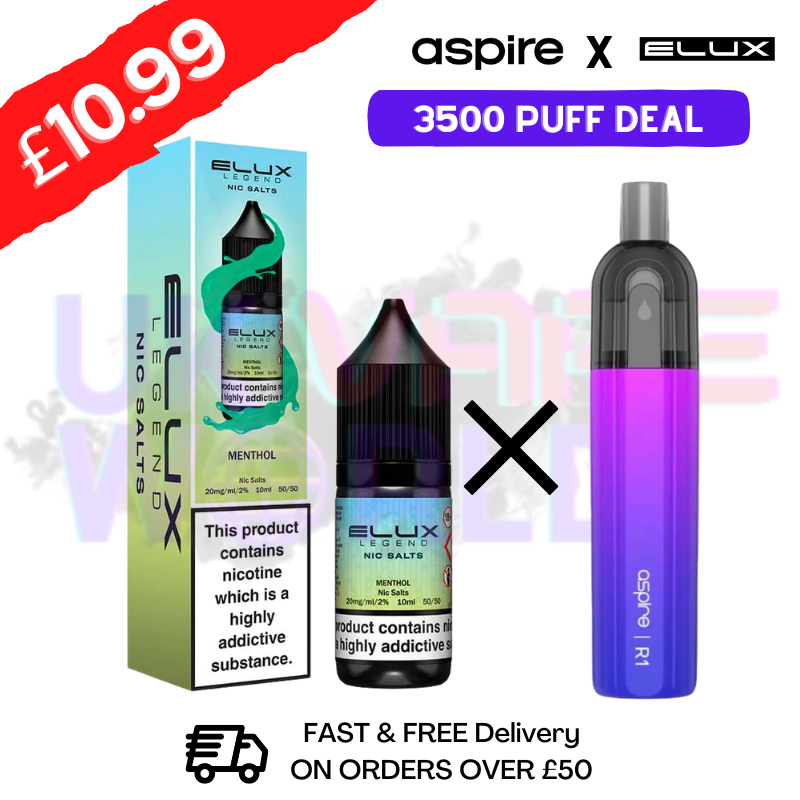 elux legend 3500 puffs disposable vape fresh mint JUUL Review main image 0