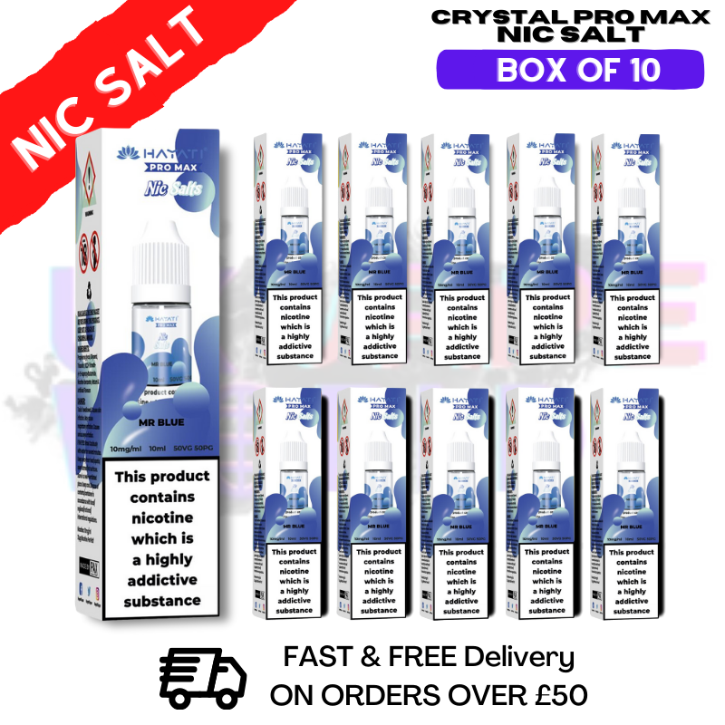 mr blue hayati pro max Mr Blue Hayati Pro Max Nic Salts