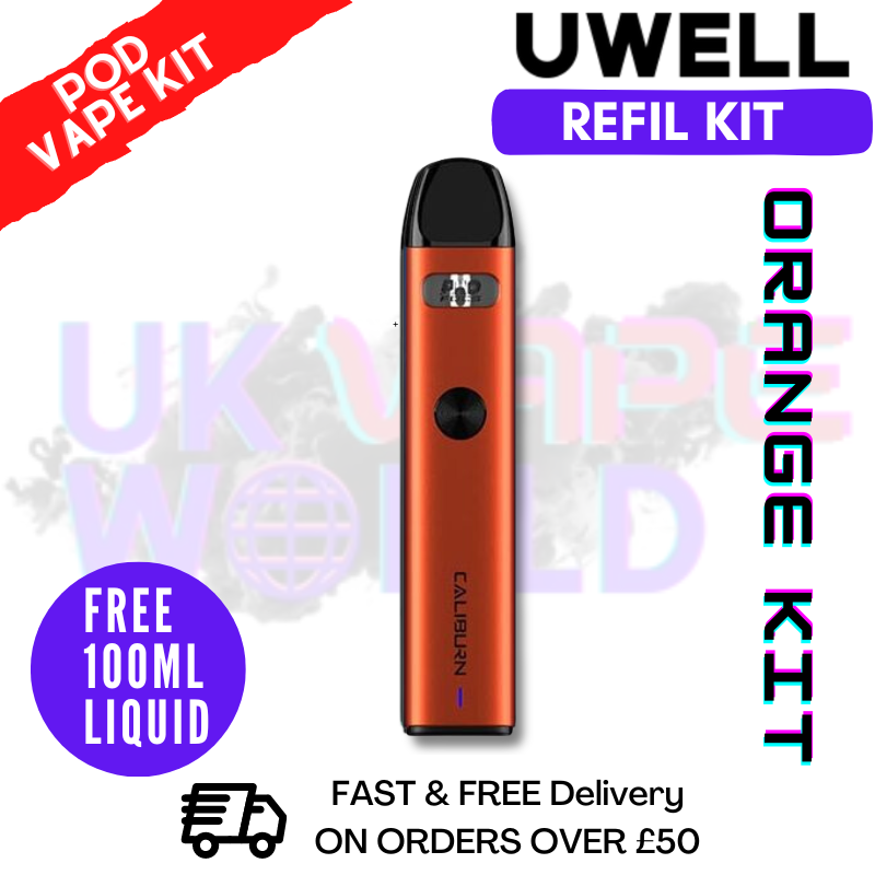 caliburn vape uk Caliburn Vape Pods Uwell Caliburn A2 Pod Kit Uwell Caliburn AZ3 Pod Vape  Kit main image 1