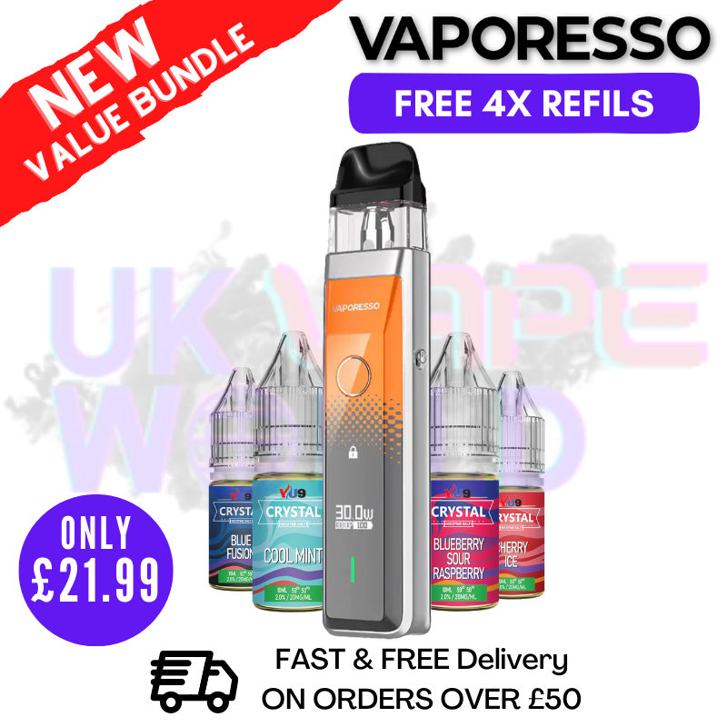 Orange Vaporesso Xros Pro Pod Kit | FREE 4X REFILS | 21.99 Orange Vaporesso Xros Pro Pod Kit | FREE 4X REFILS | 21.99