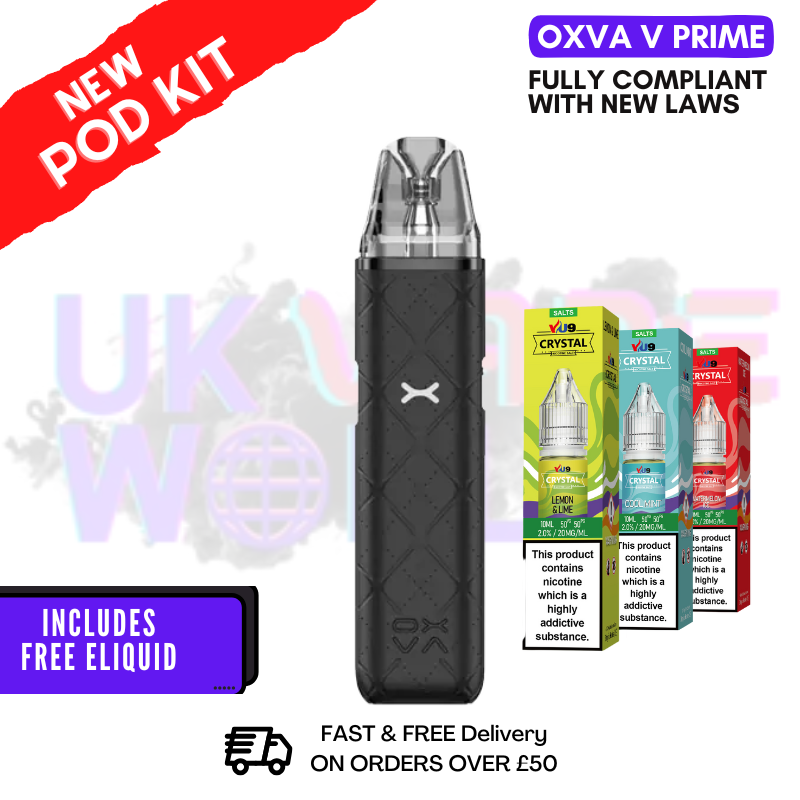 Oxva Xlim GO BLACK Pod Vape Kit | 9.99 + FREE LIQ Oxva Xlim GO BLACK Pod Vape Kit | 9.99 + FREE LIQ