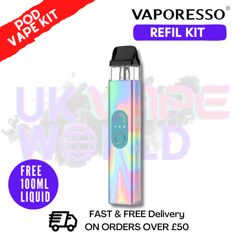 Pastel Palette Vaporesso Xros 4 Pod Kit + Free 100ML Eliquid Pastel Palette Vaporesso Xros 4 Pod Kit + Free 100ML Eliquid