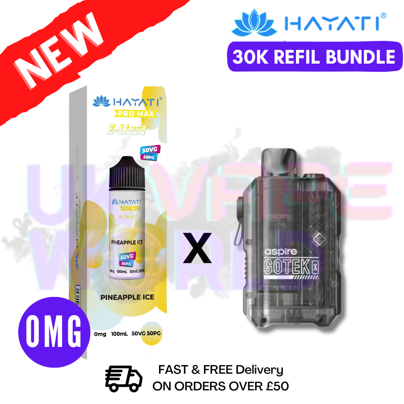 Pineapple ICE Hayati 30K Puff Zero Nicotine Vape Kit Pineapple ICE Hayati 30K Puff Zero Nicotine Vape Kit