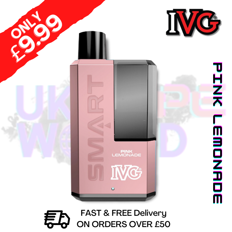 Pink Lemonade IVG 5500 Smart Disposable Kit - ONLY 9.99 Pink Lemonade IVG 5500 Smart Disposable Kit - ONLY 9.99