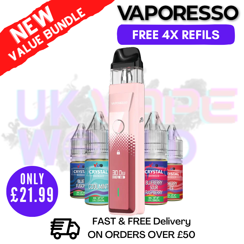 Pink Vaporesso Xros Pro Pod Kit | FREE 4X REFILS | 21.99 Pink Vaporesso Xros Pro Pod Kit | FREE 4X REFILS | 21.99