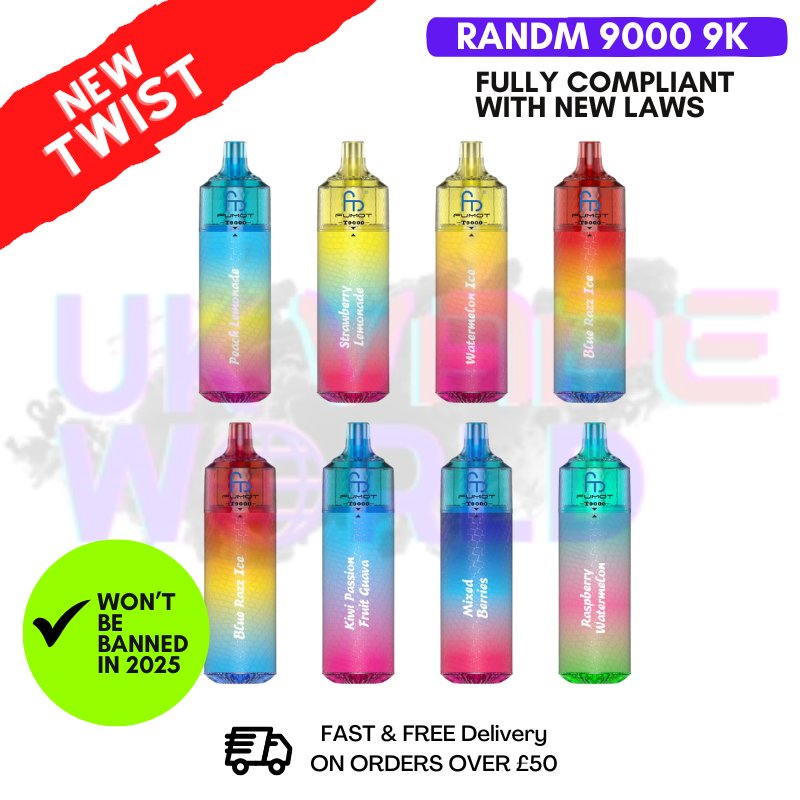 RandM Tornado 9000 Puff 9K Prefilled Pod Kit - ONLY 6.99 RandM Tornado 9000 Puff 9K Prefilled Pod Kit - ONLY 6.99