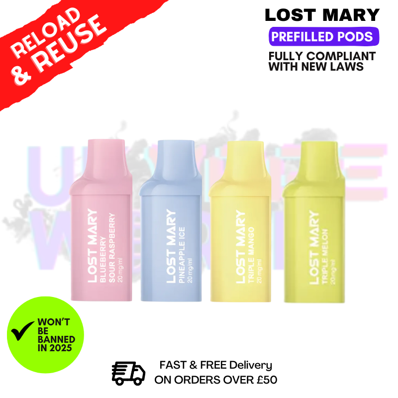 lost mary os5000 pineapple duo ice Pineapple DUO Ice LOST MARY OS5000 Disposable Vape Pen