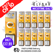Shop Rhubarb Snow ElfLiq Nic Salt BOX OF 10 - ONLY £17.99 - UK Vape World