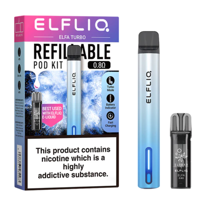 ElfLiq Elfa Turbo Pod Vape Kit - £6.99