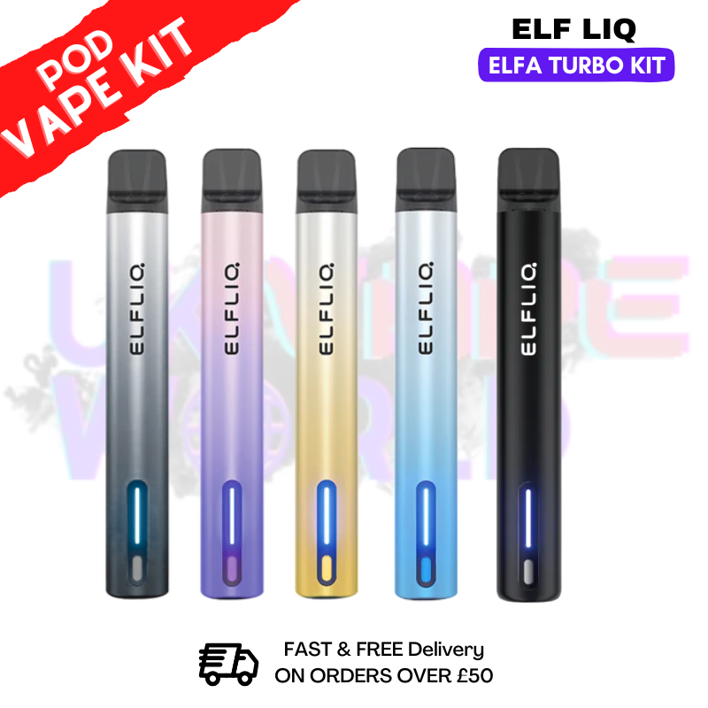 ElfLiq Elfa Turbo Pod Vape Kit - £6.99