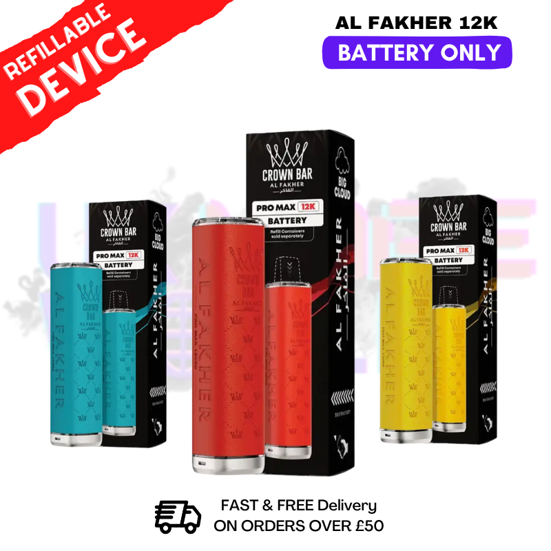 Shop Al Fakher 12K Crown Bar Device - £3.89 - UK Vape World
