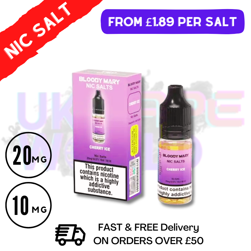 vape bloody mary Bloody Mary Vapes [From £10.99] | Pod Twist & 30K | Grey Haze