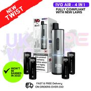 Shop IVG Air 4 in 1 Silver Edition Prefilled Pod Kit - UK Vape World