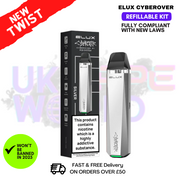 Silver Elux CyberOver P1 Refillable Kit + Free Nic Salt