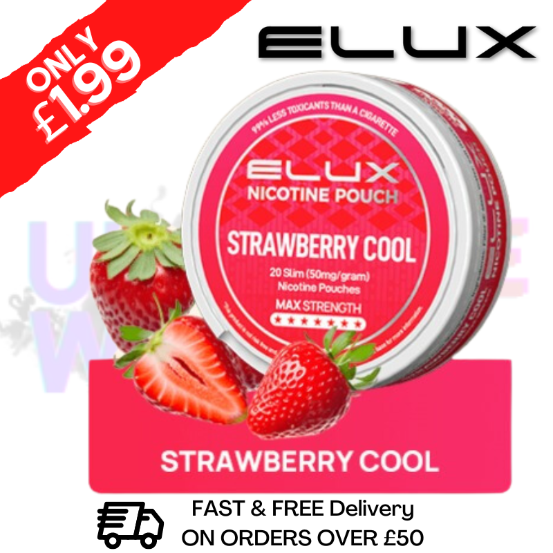 strawberry energy elux legend Elux Legend Strawberry Ice Nic Salt