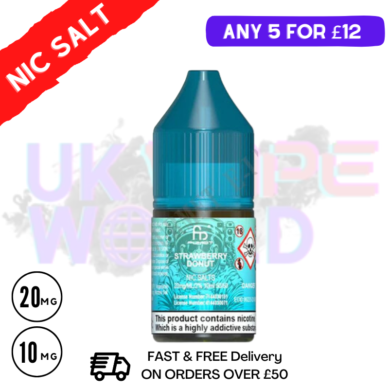 randm tornado 7000 strawberry ice Strawberry Ice by RandM Tornado 7000 Nic Salts – Gourmet E-Liquid