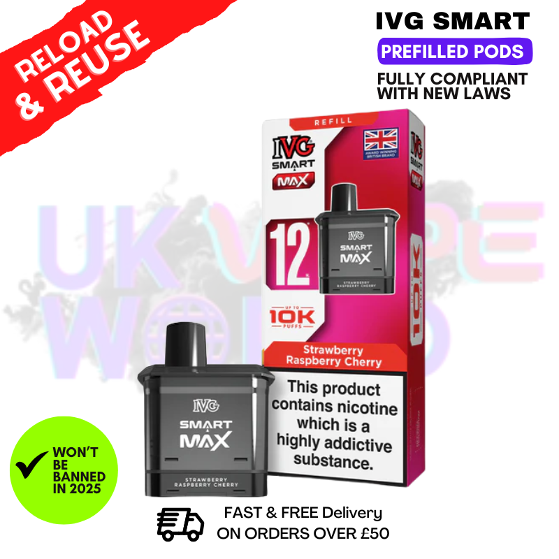 elfbar nachfüll pod läuft aus Smart Ivg Vape IVG Smart Max Prefilled Vape Kit | 10,000 puffs
