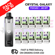 Strawberry Watermelon Crystal Galaxy Focus 6K Kits Box Of 10 - ukvapeworld