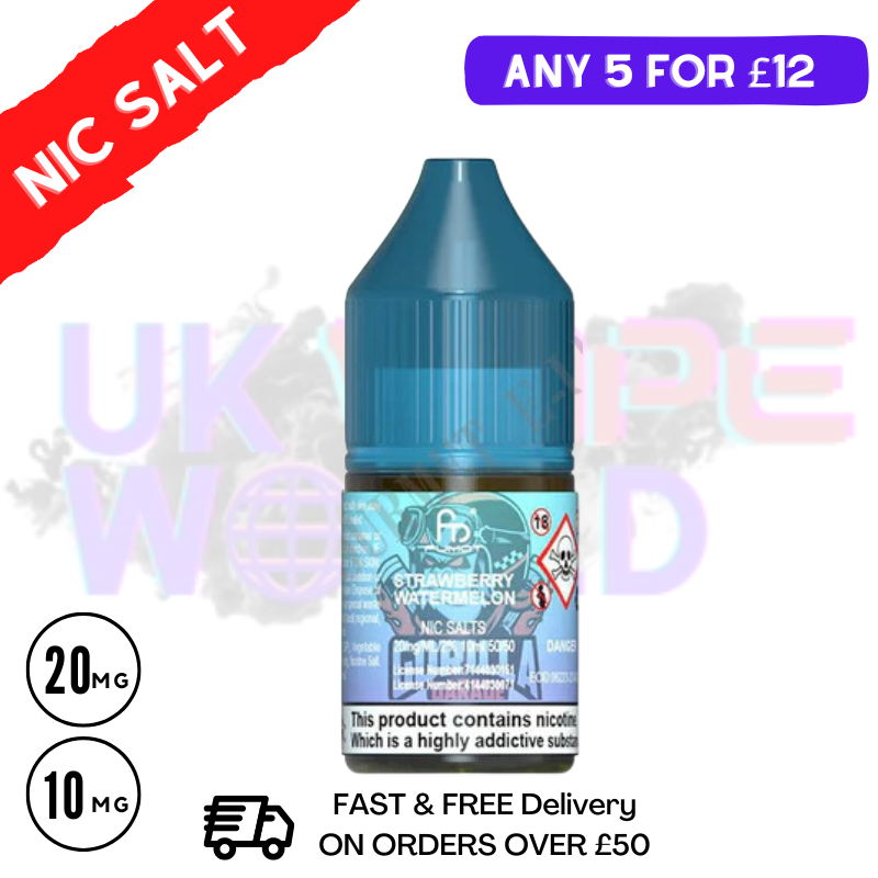 Strawberry Watermelon RandM Tornado Nic Salt 10ML eLiquid Strawberry Watermelon RandM Tornado Nic Salt 10ML eLiquid