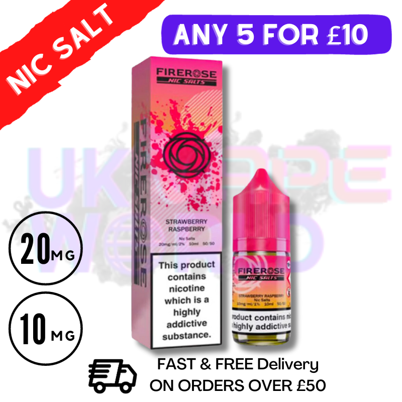 fire rose vape liquid Firerose - Nic Salts main image 0