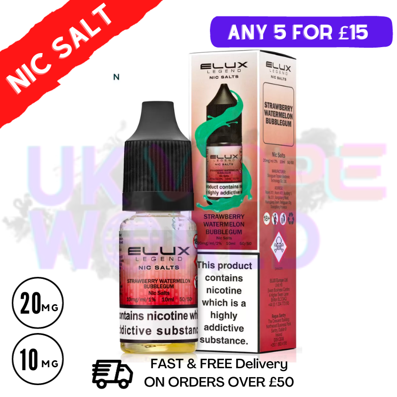 watermelon elux legend Elux Legend Nic Salts Review main image 1