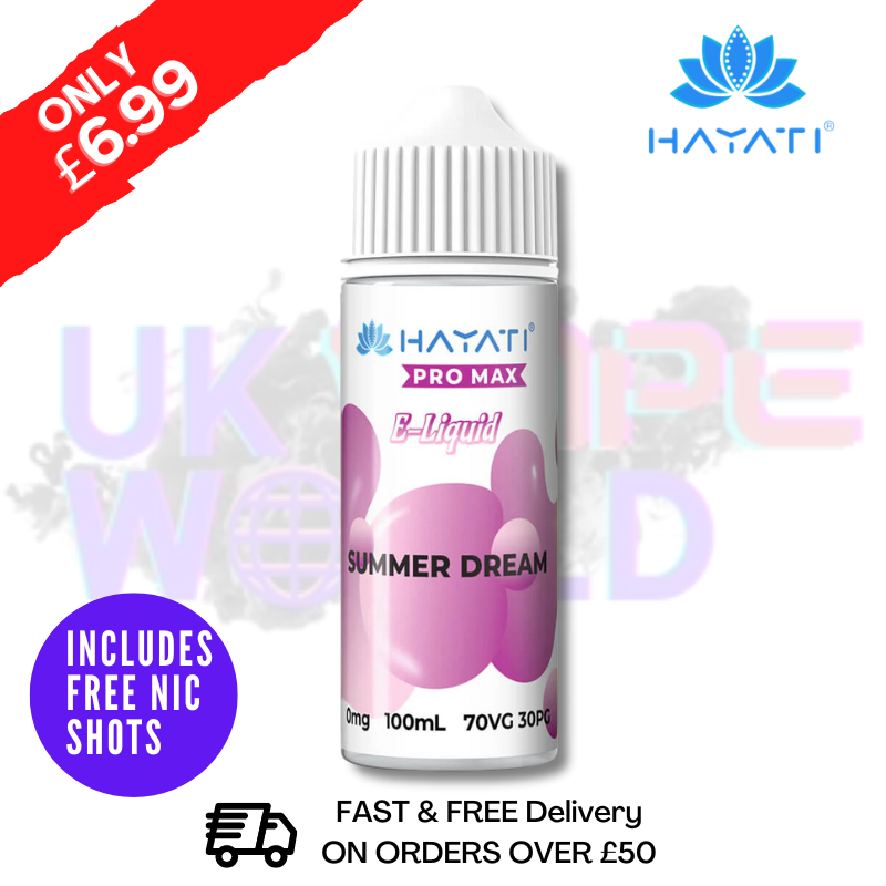 Summer Dream Hayati Pro Max Shortfill Juice 100ML Eliquid