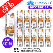 Shop Tobacco Hayati Pro Max Nic Salt Box Of 10 - UK Vape World