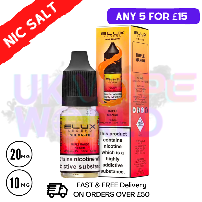 elux vape liquid big bottle Doozy Seriously Salty Nic Salt Arctic Berries main image 1