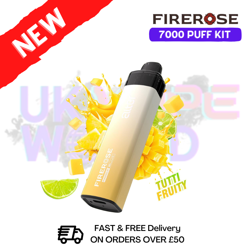 Elux Firerose Alter 7000 Puff Tutti Fruity Prefilled Pod Kit