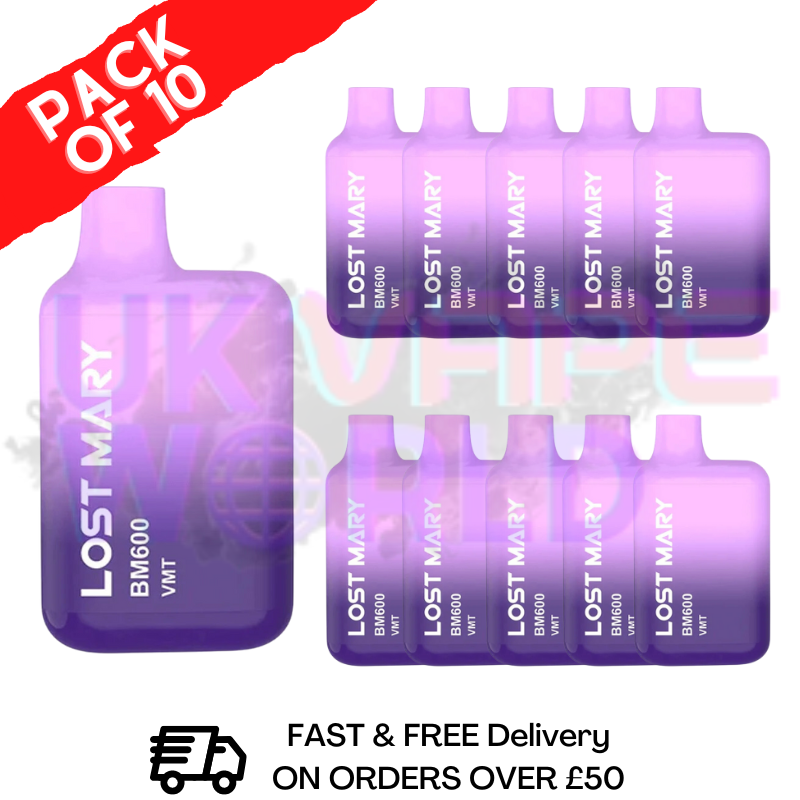 VMT Lost Mary 600puff Pack Of 10