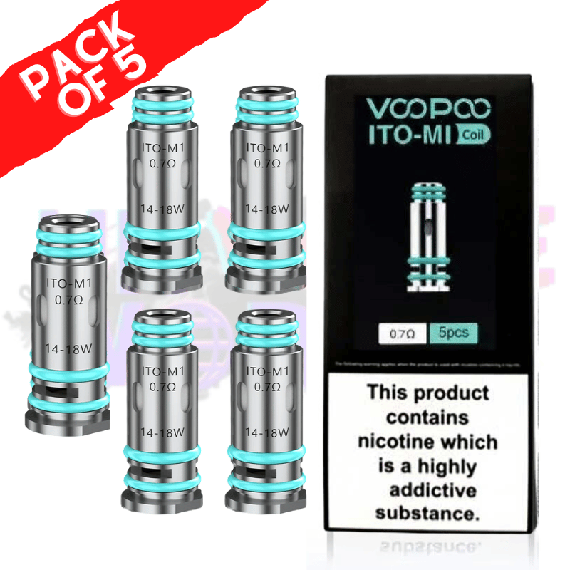 VooPoo ITO M1 Replacement Coil Head 0.70ohm