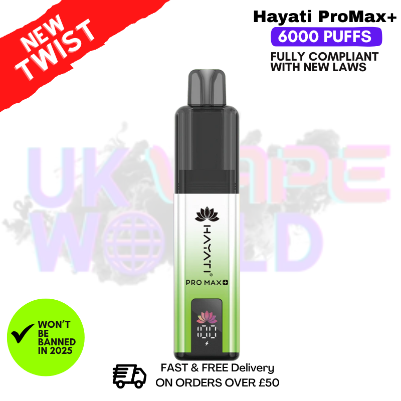 Watermelon ICE Hayati Pro Max Plus 6000Puff Kit Watermelon ICE Hayati Pro Max Plus 6000Puff Kit