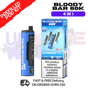 Blueberry Pack  Bloody Bar 60k Prefilled 4 In 1 Pod Vape Kit - ukvapeworld