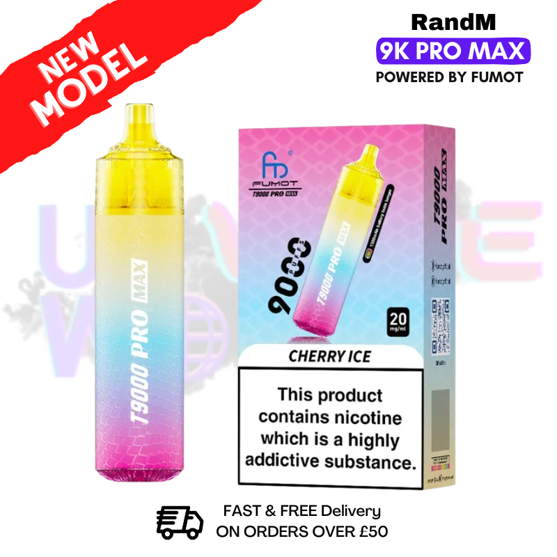 Cherry ICE RandM RandM T9000 Pro Max Pod Kit - ukvapeworld