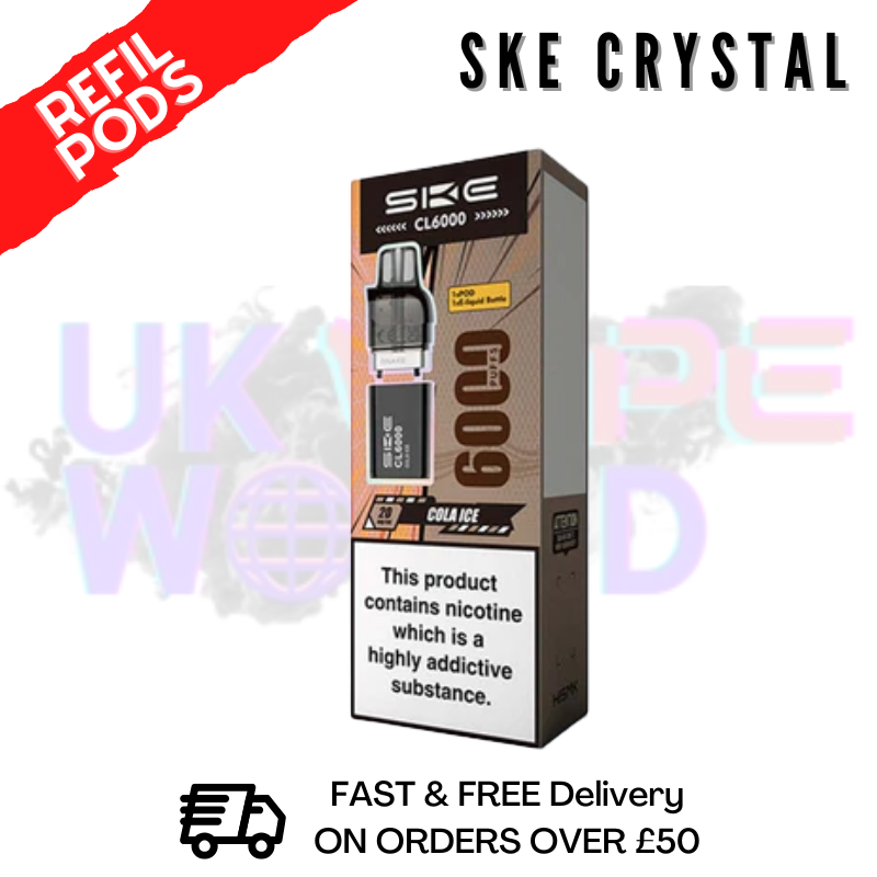 Cola Ice SKE CL6000 Replacement Prefilled Pod