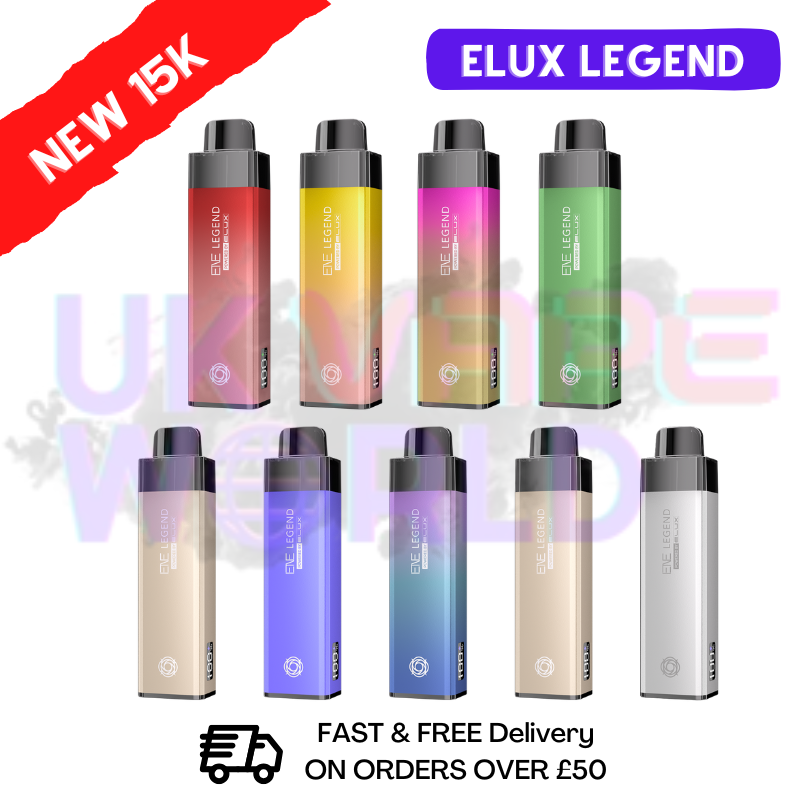 ene elux legend Elux ENE Legend 15K Puff 15,000 Puff Pod Kit