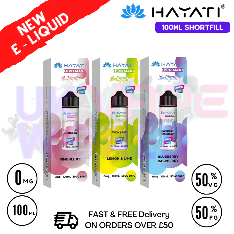 hayati pro vape liquid Blue Fusion Hayati Pro Max Nic Salt main image 0