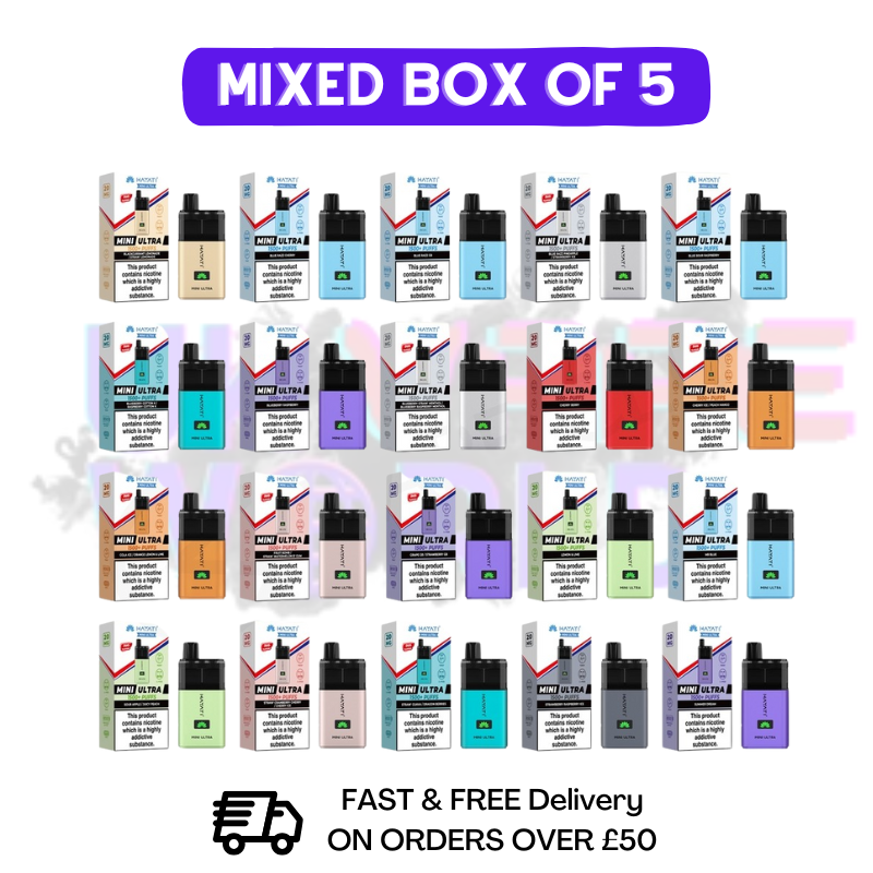 HAYATI MINI 1500- Mixed Box Of 5 (Clearance) - £10.99