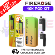 Lemon Lime Firerose SlideGo 40K Prefilled Pod Kit - ukvapeworld