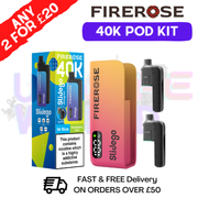 Mr Blue Firerose SlideGo 40K Prefilled Pod Kit - ukvapeworld