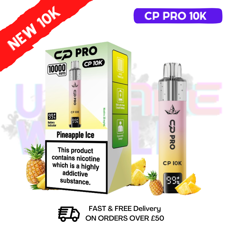 Pineapple Ice Cp Pro 10K Puff Pod Kit - ukvapeworld
