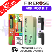 Strawberry Raspberry Cherry Firerose SlideGo 40K Prefilled Pod Kit - ukvapeworld