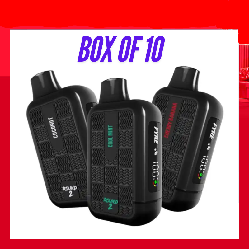 Tyson Bar 600 Puff Box Of 10 - ONLY 14.99 Tyson Bar 600 Puff Box Of 10 - ONLY 14.99