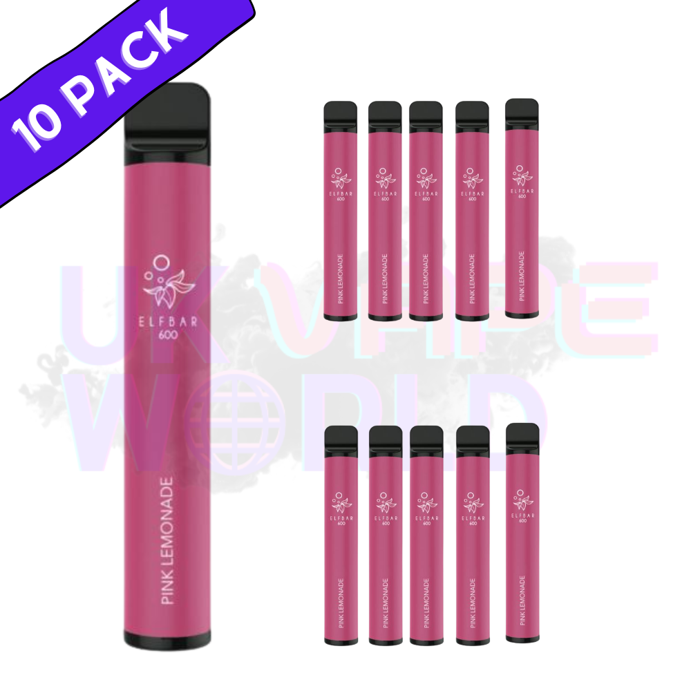 Elf Bar Pink Lemonade Box of 10 Elf Bar Pink Lemonade Box of 10
