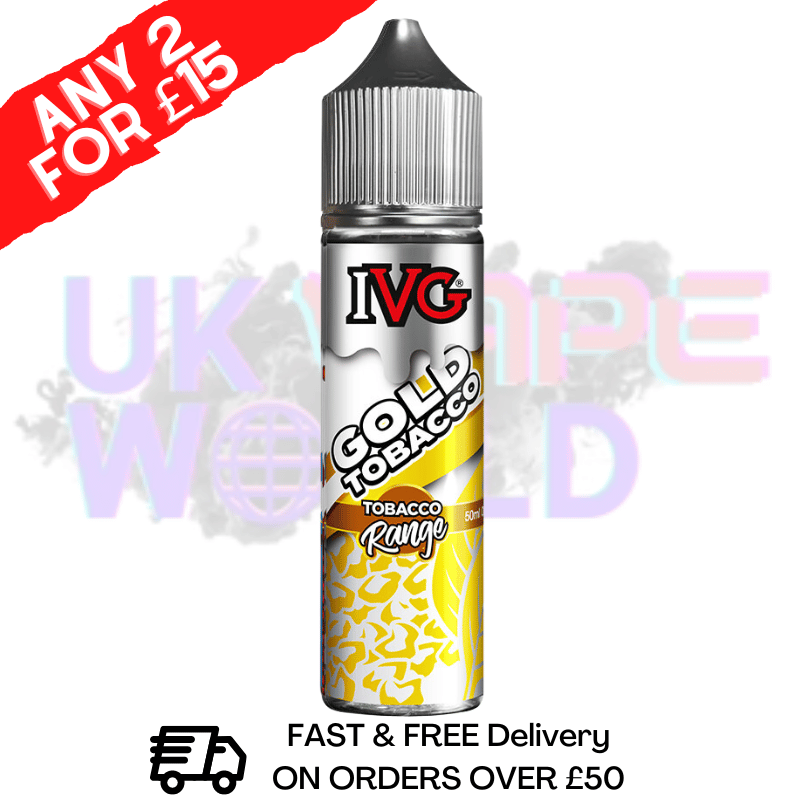 gold tobacco vape juice Twist Tobacco Gold No.1 120ml $14.75
