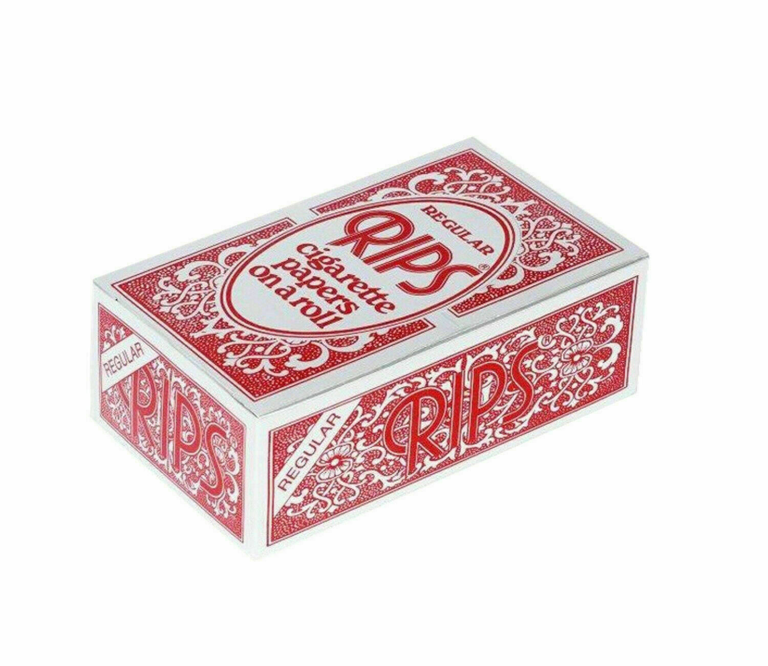 RIPS Red Regular Size Rolling Paper Full Box of 24 Rolls From 14.99 | Smoking | UK Vape World RIPS Red Regular Size Rolling Paper Full Box of 24 Rolls From 14.99 | Smoking | UK Vape World