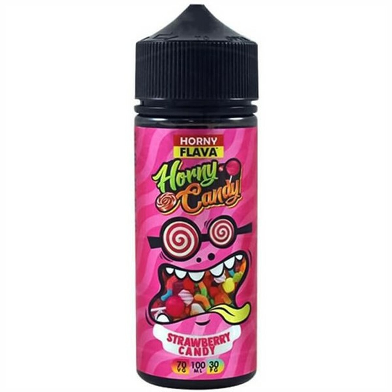 Strawberry Candy E Liquid 100ml By Horny Flava Candy Series Strawberry Candy E Liquid 100ml By Horny Flava Candy Series