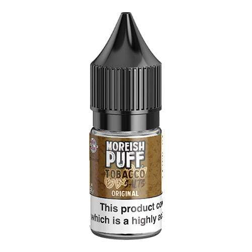 Moreish Puff Tobacco Original Nic Salt ONLY £3.29