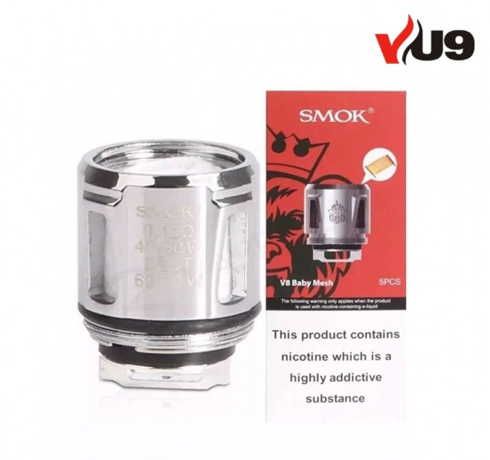 smok tfv8 baby beast coils SMOK TFV8 Baby Mesh Replacement Vaping Coils